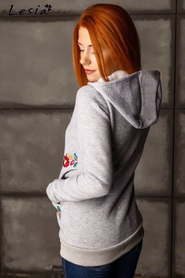 Жіночий светр Мрія сірий, Серый, S