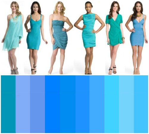 Голубой цвет в одежде: советы удачных сочетаний